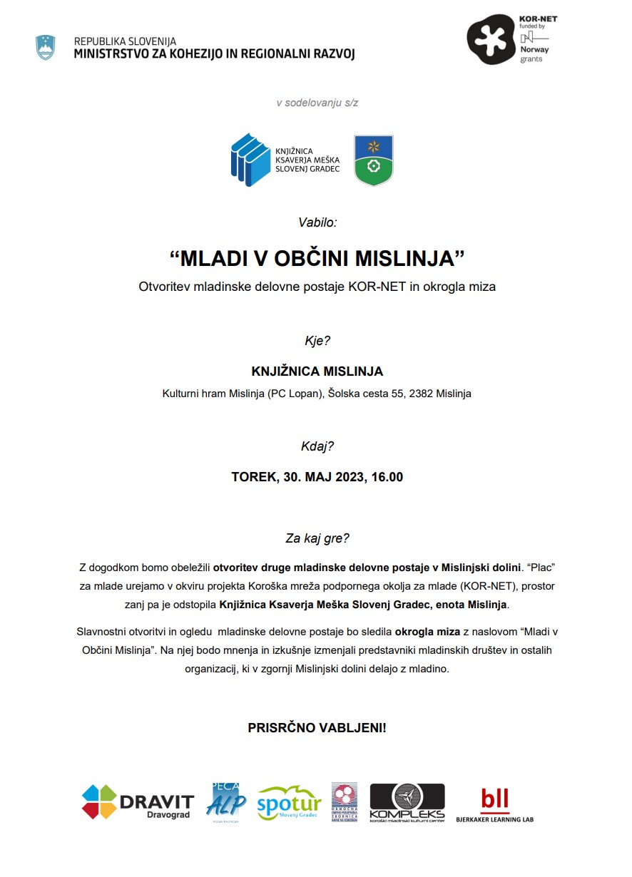 Mladi v občini Mislinja